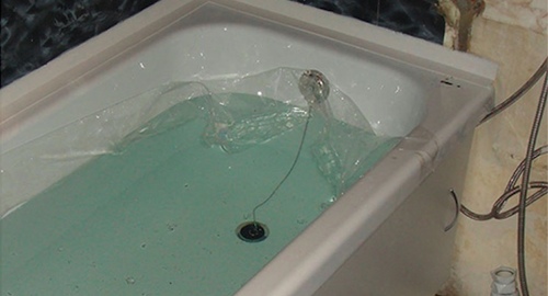 Установкой акрилового вкладыша | Бульвар Дмитрия Донского